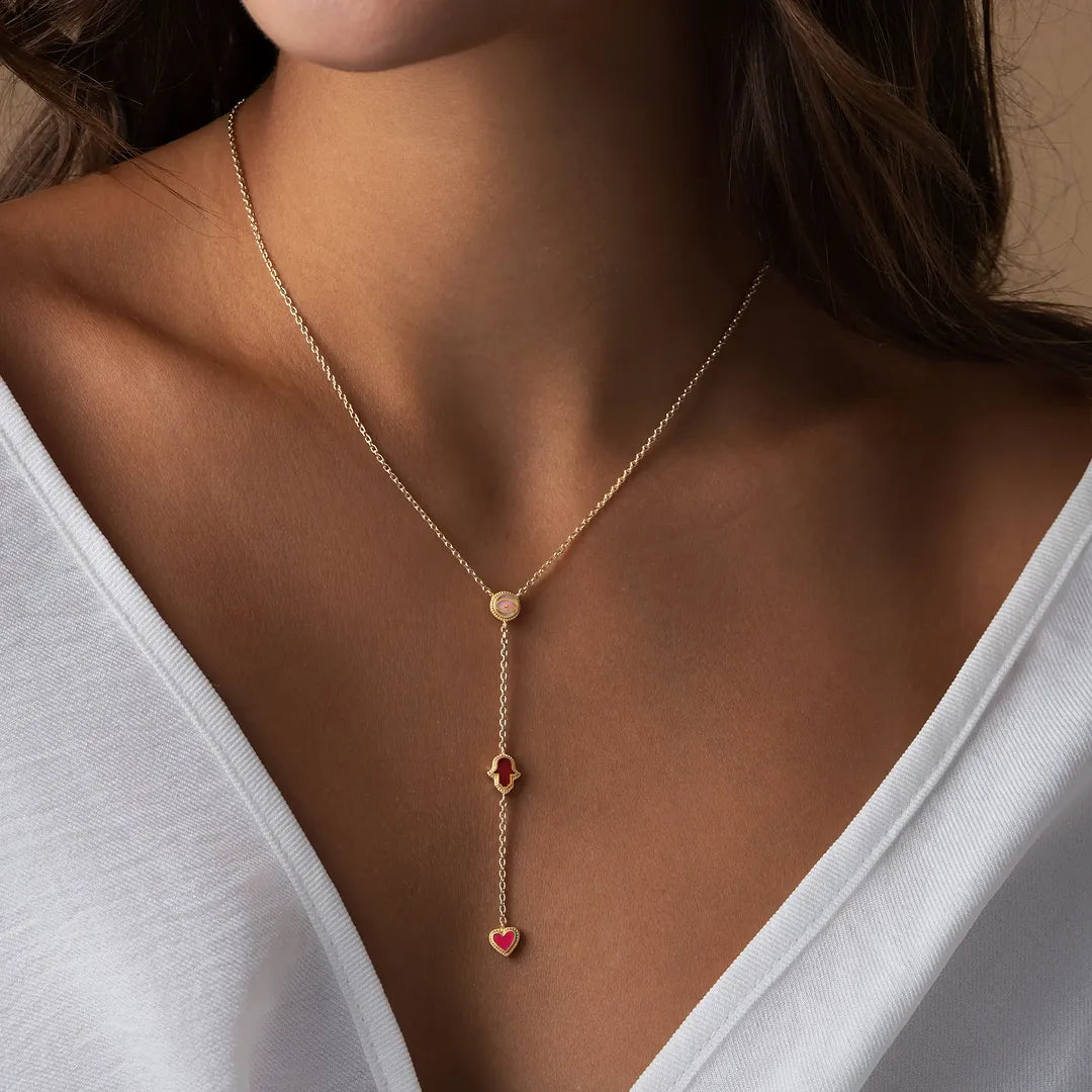 Radiant Affection Multi-Symbol Necklace