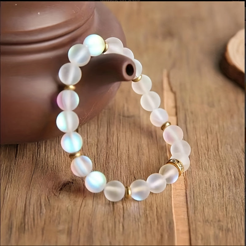 Trust Pearl Moonstone Bracelet