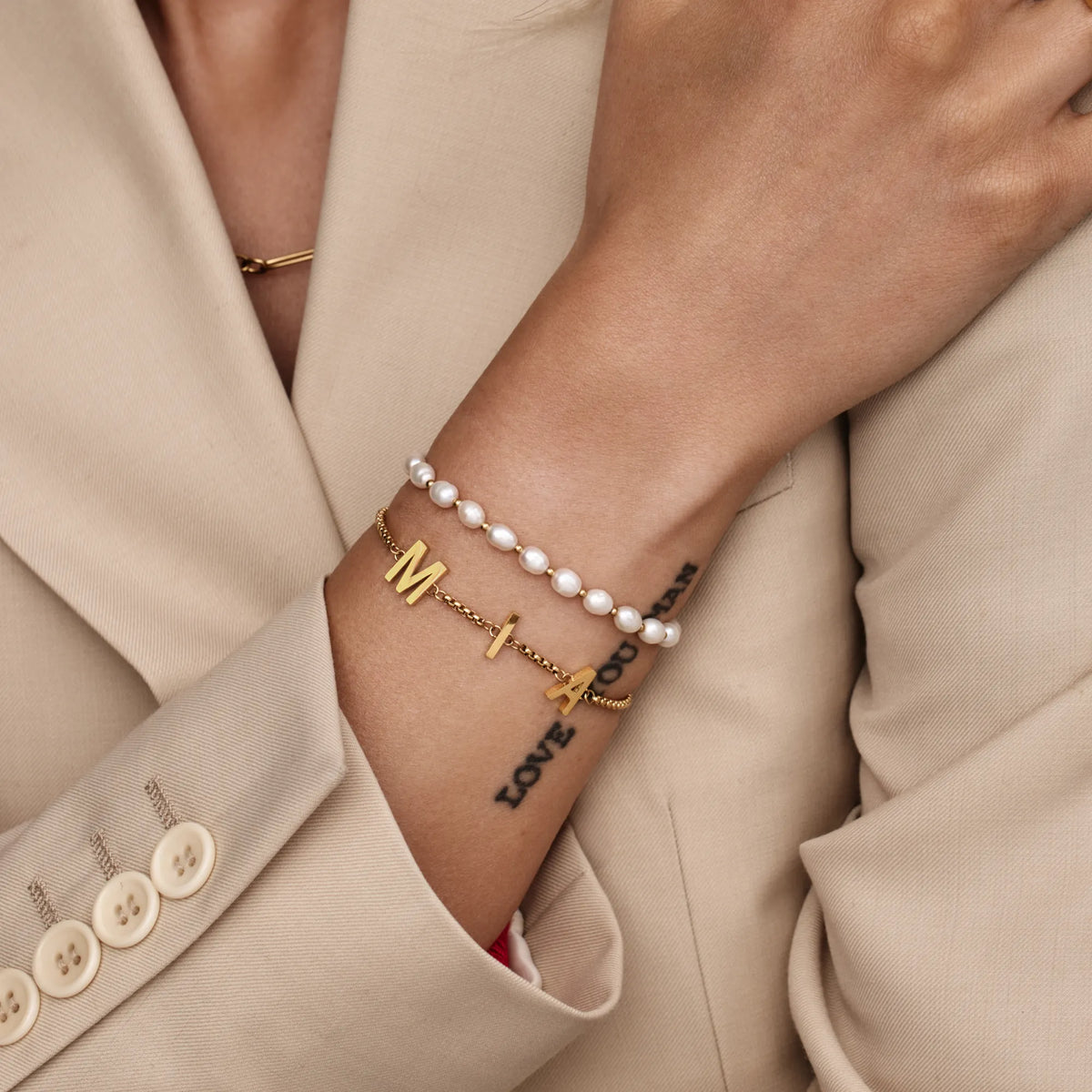 Classic Custom Name Bracelet