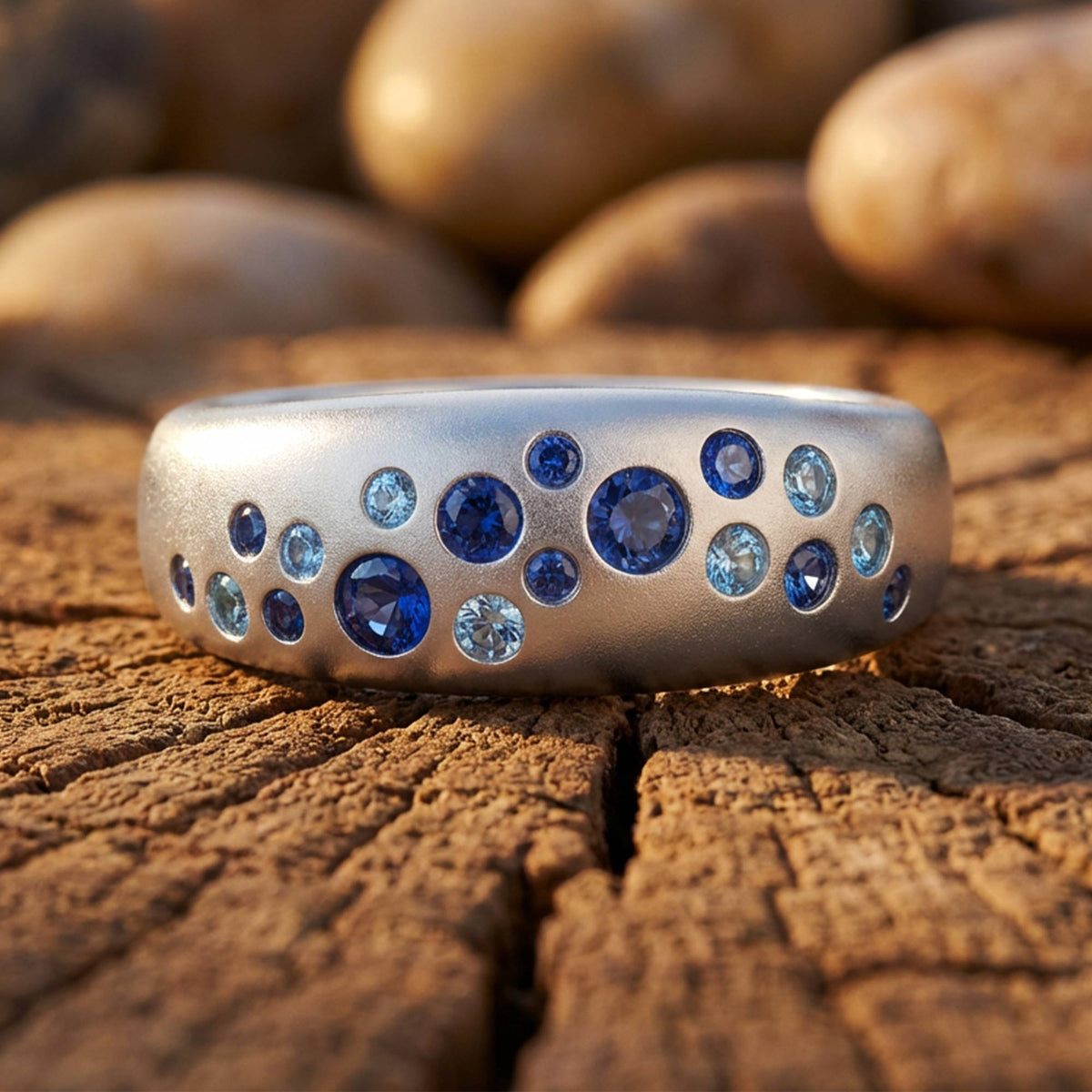 Seafoam Symphony Ring