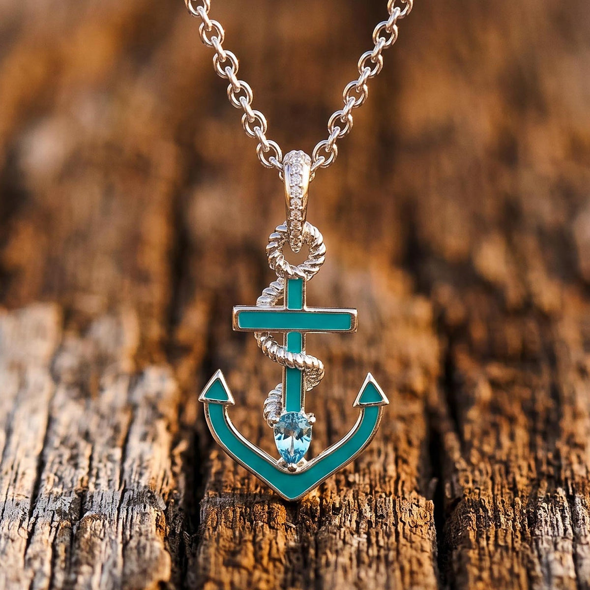 Aqua Haven Necklace - Aquamarine