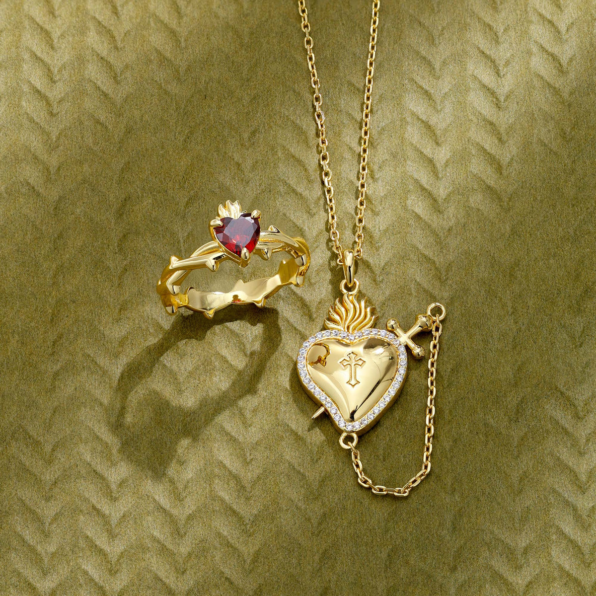 Sacred Heart Ring