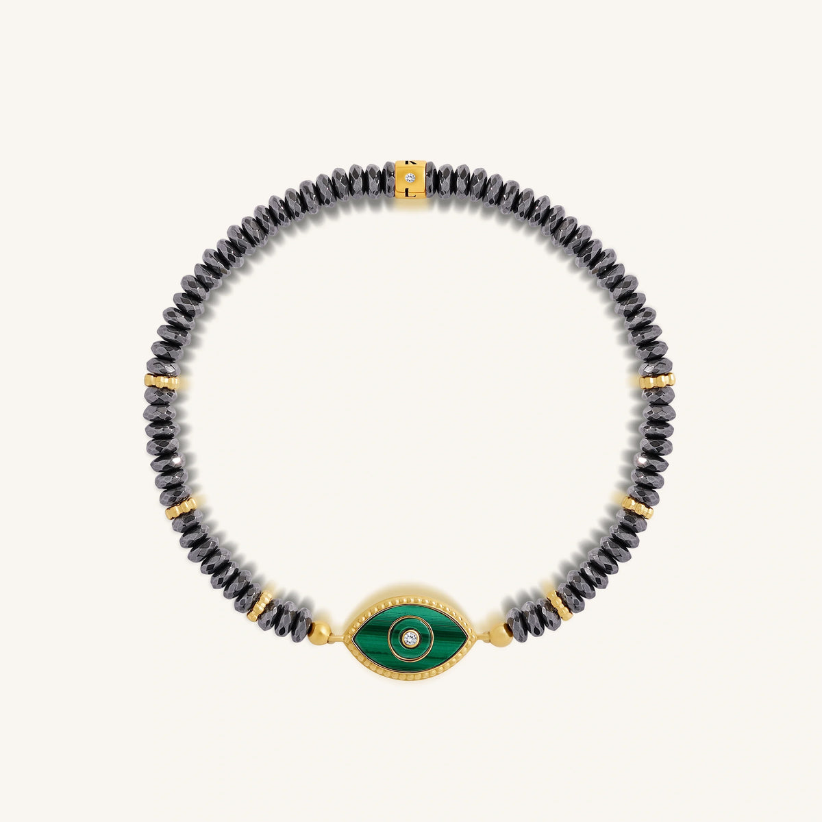 Protective Harmony Hematite & Malachite Bracelet