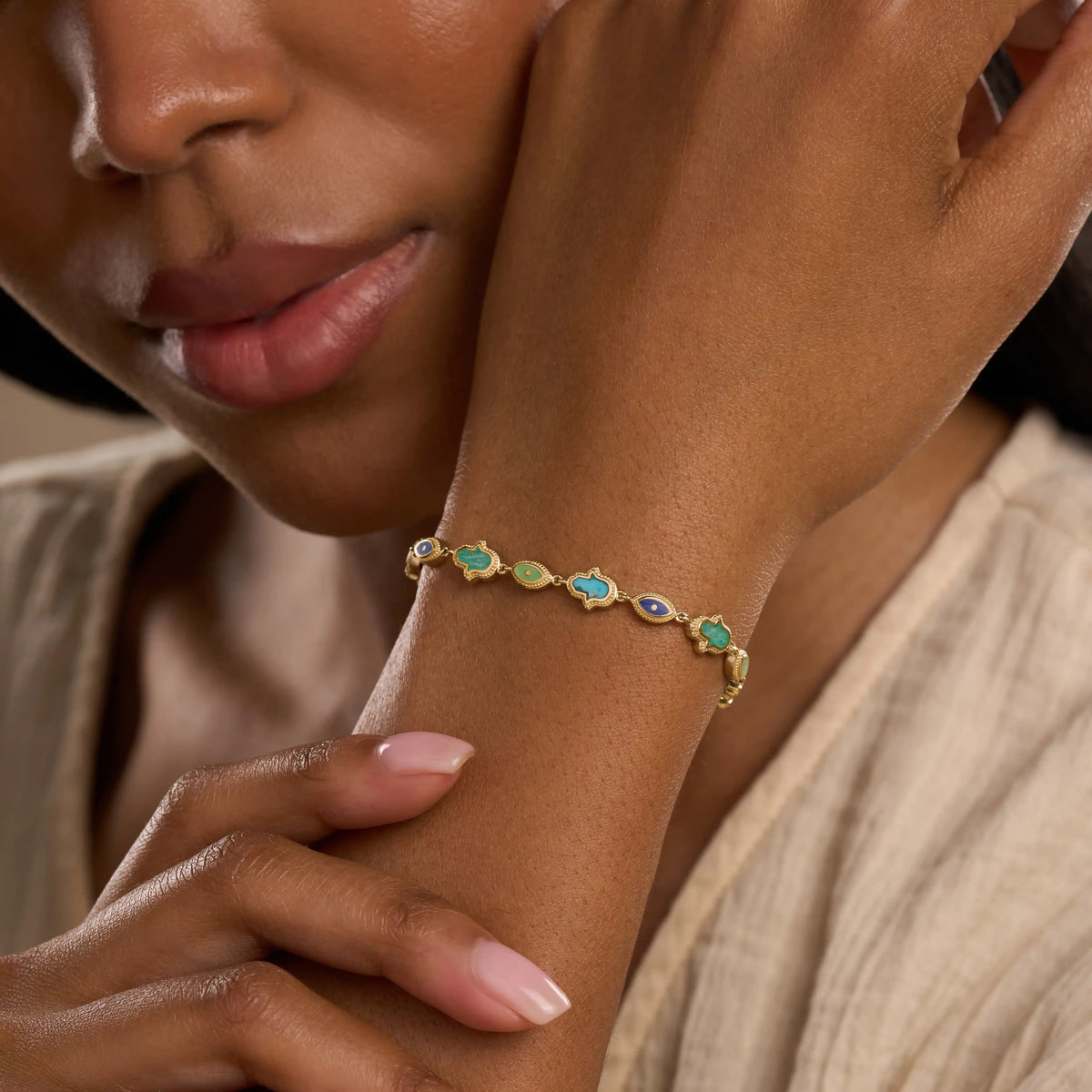 Oceanlight Protection Multi-Stone Bracelet