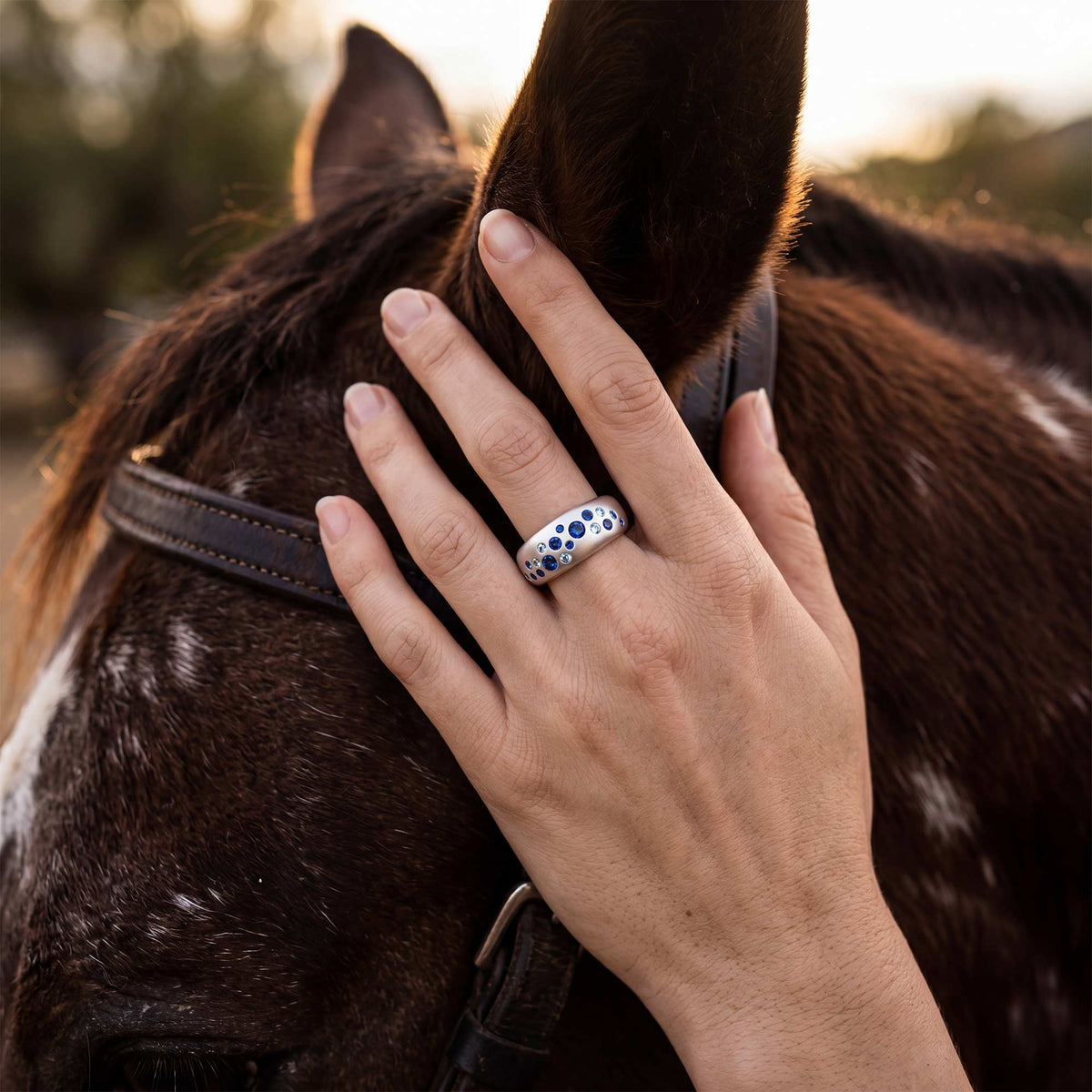 Seafoam Symphony Ring