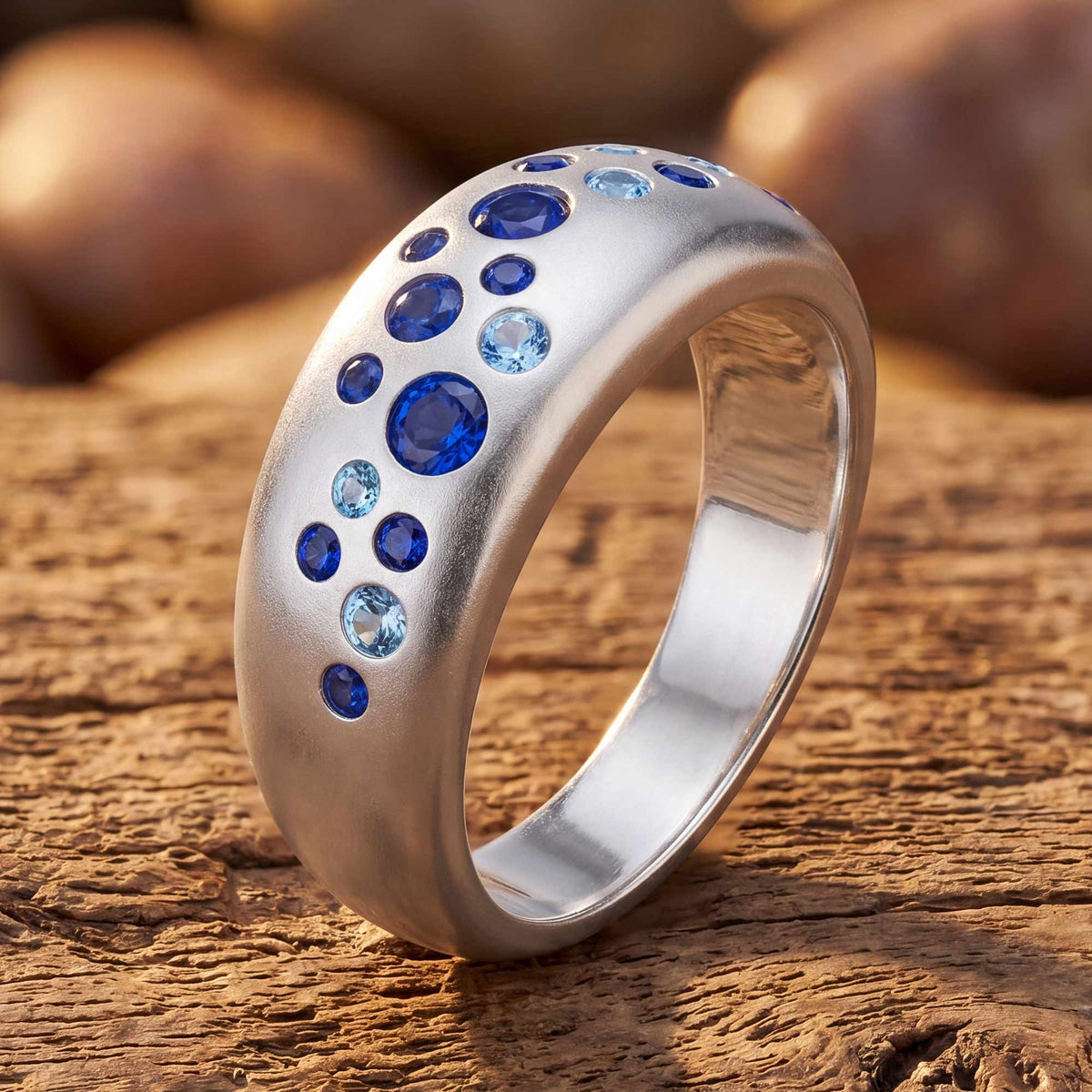 Seafoam Symphony Ring