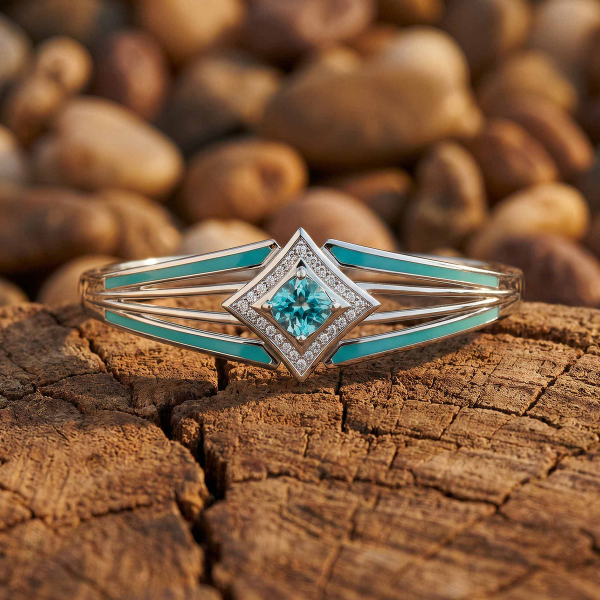 Soulful Waters Bracelet - Aquamarine