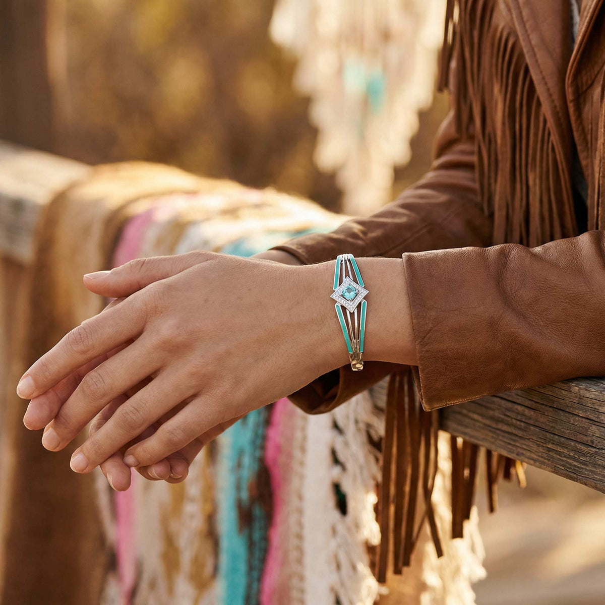 Soulful Waters Bracelet - Aquamarine