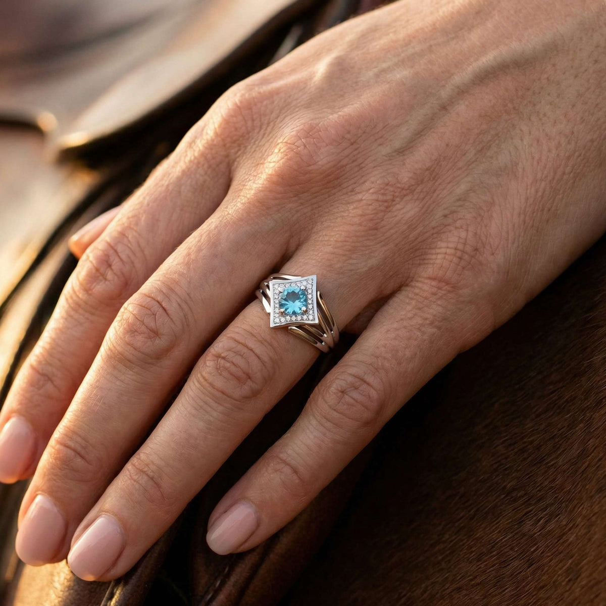 Soulful Waters Ring - Aquamarine