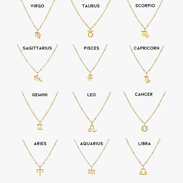 Zodiac Harmony Charm Necklace