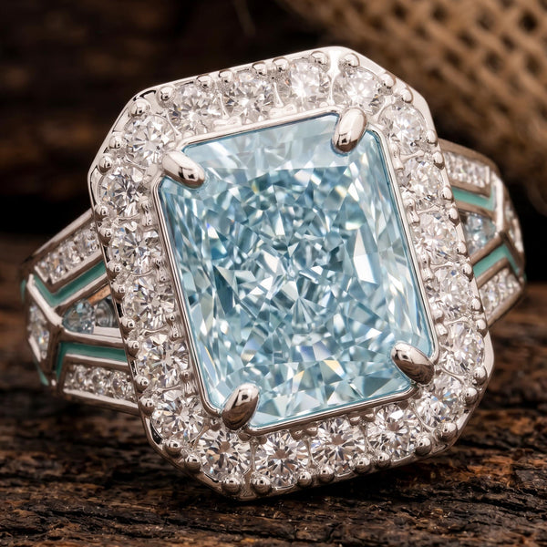 Zyra Core Ring - Aquamarine